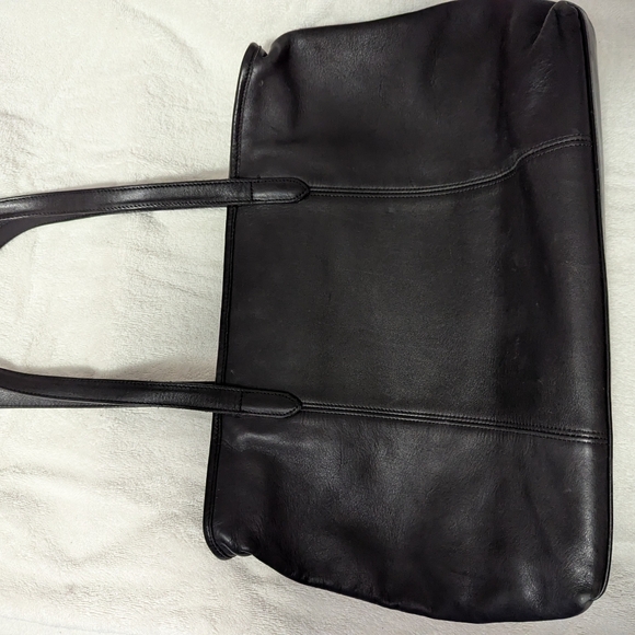 XL Coach colorful C, XL Dooney & Coach all black leather briefcase - Picture 8 of 13